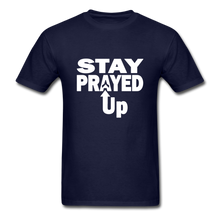 Load image into Gallery viewer, Stay Prayed Up Unisex Classic T-Shirt - navy
