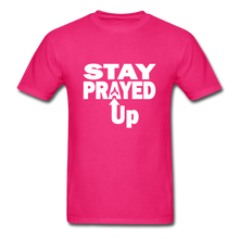 Load image into Gallery viewer, Stay Prayed Up Unisex Classic T-Shirt - fuchsia
