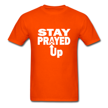 Load image into Gallery viewer, Stay Prayed Up Unisex Classic T-Shirt - orange
