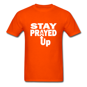 Stay Prayed Up Unisex Classic T-Shirt - orange