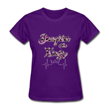 Load image into Gallery viewer, Daughter of the King Women&#39;s T-Shirt - purple
