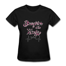 Load image into Gallery viewer, Daughter of the King Women&#39;s T-Shirt - black
