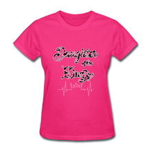 Load image into Gallery viewer, Daughter of the King Women&#39;s T-Shirt - fuchsia
