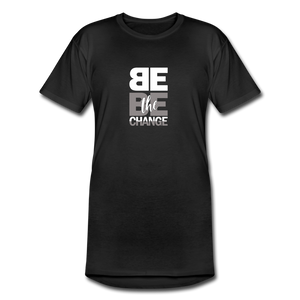 BE the Change Men’s Long Body Urban Tee - black