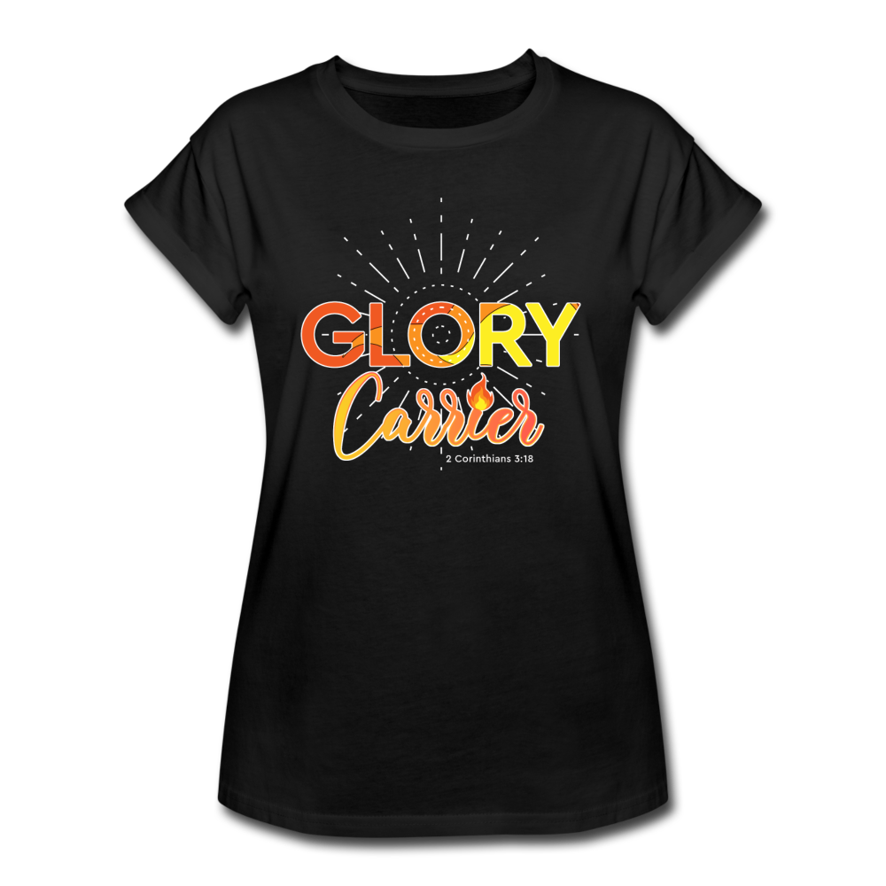 Glory Carrier Women's Relaxed Fit T-Shirt - black