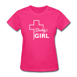 Daddys Girl Women's T-Shirt - fuchsia