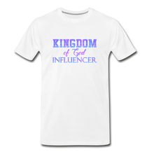 Load image into Gallery viewer, Kingdom of God Influencer Premium T-Shirt - white
