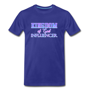 Kingdom of God Influencer Premium T-Shirt - royal blue