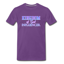 Load image into Gallery viewer, Kingdom of God Influencer Premium T-Shirt - purple
