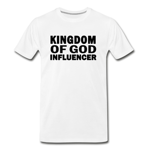 KOG Influences Men's Premium T-Shirt - white