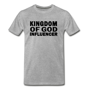 KOG Influences Men's Premium T-Shirt - heather gray