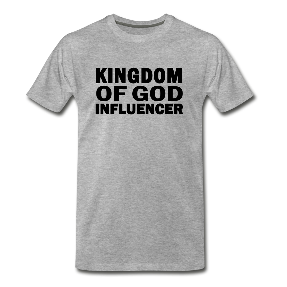 KOG Influences Men's Premium T-Shirt - heather gray