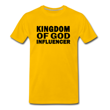 Load image into Gallery viewer, KOG Influences Men&#39;s Premium T-Shirt - sun yellow
