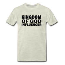 Load image into Gallery viewer, KOG Influences Men&#39;s Premium T-Shirt - heather oatmeal
