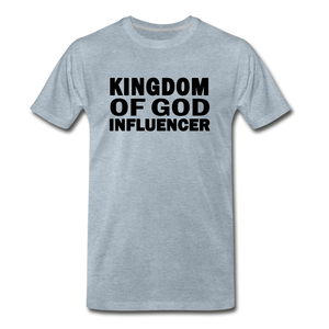 KOG Influences Men's Premium T-Shirt - heather ice blue