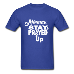 Momma Hanes Adult Tagless T-Shirt - royal blue