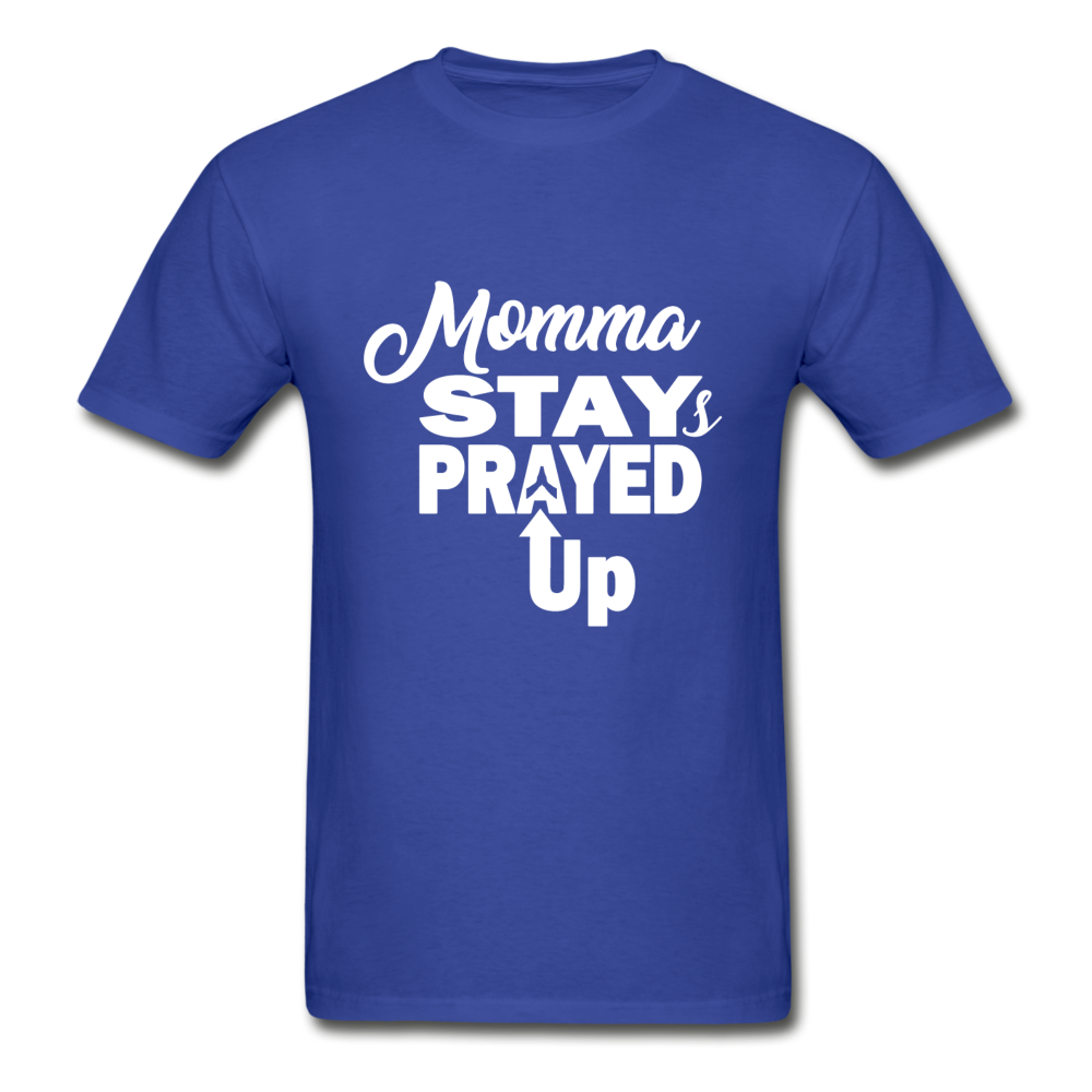 Momma Hanes Adult Tagless T-Shirt - royal blue
