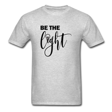 Load image into Gallery viewer, Be the Light Unisex Classic T-Shirt - heather gray
