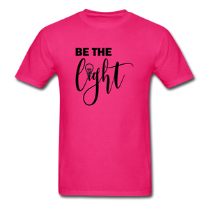 Be the Light Unisex Classic T-Shirt - fuchsia