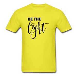 Be the Light Unisex Classic T-Shirt - yellow