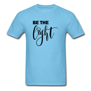 Be the Light Unisex Classic T-Shirt - aquatic blue