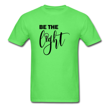 Load image into Gallery viewer, Be the Light Unisex Classic T-Shirt - kiwi
