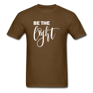 Be the Light Unisex Classic T-Shirt - brown