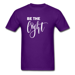 Be the Light Unisex Classic T-Shirt - purple