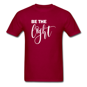 Be the Light Unisex Classic T-Shirt - dark red