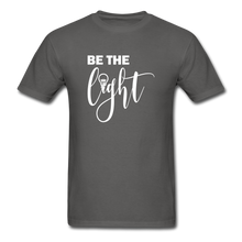Load image into Gallery viewer, Be the Light Unisex Classic T-Shirt - charcoal
