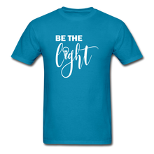 Load image into Gallery viewer, Be the Light Unisex Classic T-Shirt - turquoise
