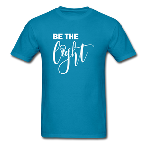 Be the Light Unisex Classic T-Shirt - turquoise