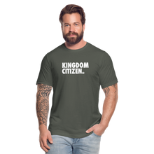 Load image into Gallery viewer, Kingdom Citizen Cool Grey Unisex Jersey T-Shirt by Bella + Canvas - asphalt
