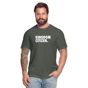 Kingdom Citizen Cool Grey Unisex Jersey T-Shirt by Bella + Canvas - asphalt