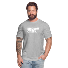 Load image into Gallery viewer, Kingdom Citizen Cool Grey Unisex Jersey T-Shirt by Bella + Canvas - heather gray

