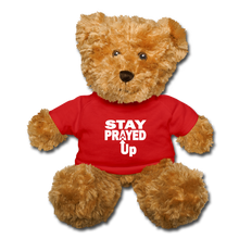 Load image into Gallery viewer, Stay Prayed Bear - red
