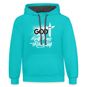 God Real Raw Relevant - scuba blue/asphalt