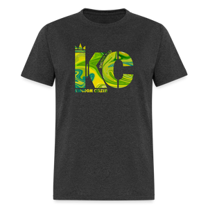 Kingdom Citizen Green & Yellow - heather black
