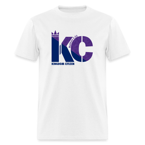 Kingdom Citizen Blue & Purple - white