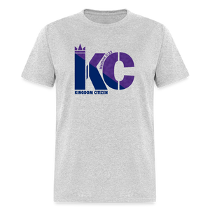 Kingdom Citizen Blue & Purple - heather gray