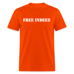 FREE INDEED - orange